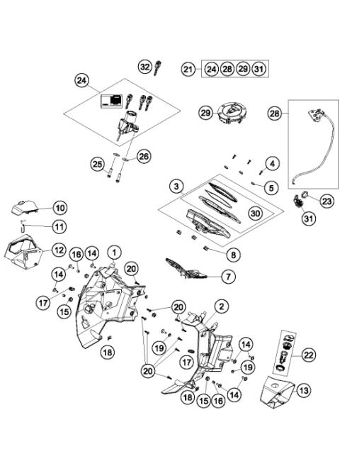INSTRUMENTS / LOCK SYSTEM          