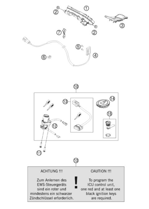 INSTRUMENTS / LOCK SYSTEM          