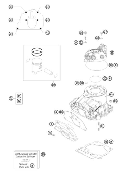CYLINDER, CYLINDER HEAD            