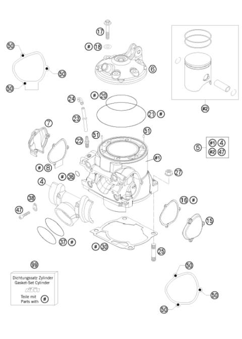 CYLINDER, CYLINDER HEAD            