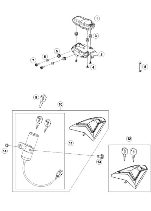 INSTRUMENTS / LOCK SYSTEM          