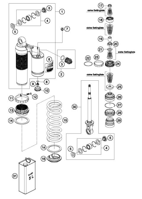 MONOSHOCK DISSASSEMBLED            
