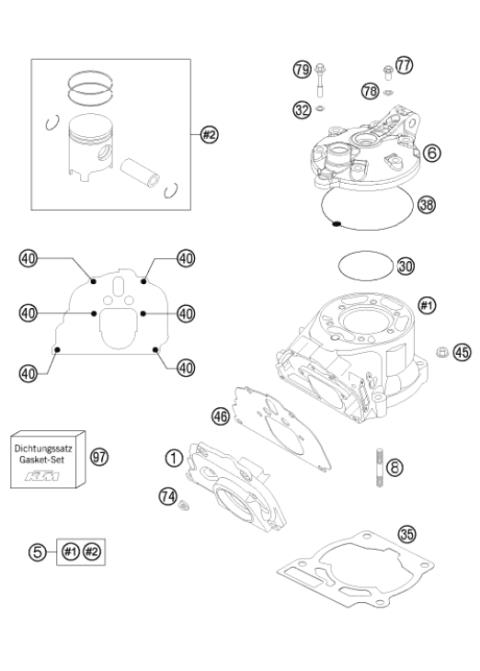 CYLINDER, CYLINDER HEAD            
