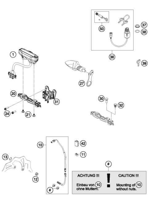 INSTRUMENTS, LOCK SYSTEM           