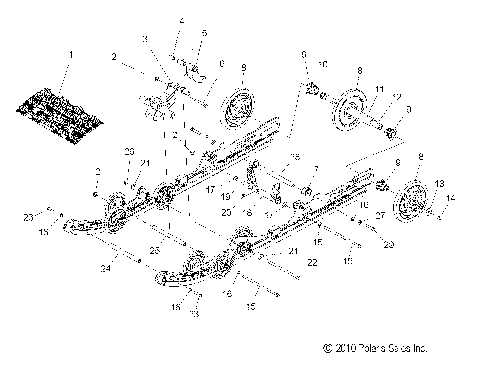SUSPENSION, REAR - S11PD7FSL (49SNOWSUSPRR11FSTSBLX)
