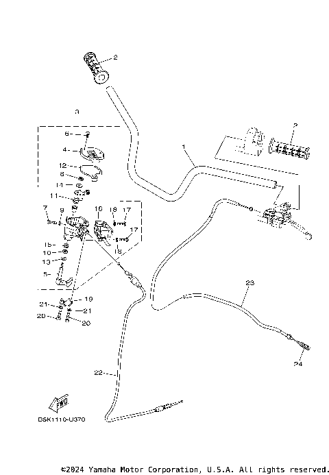 STEERING HANDLE & CABLE