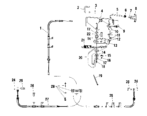 PARK BRAKE LOCK - A10RD50AA (4970977097C01)