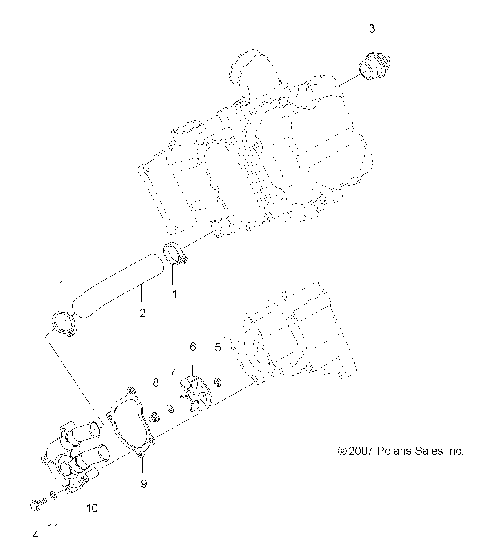 ENGINE, WATER PUMP - A10LH46AX/AZ (49ATVWATERPUMP08SP400)