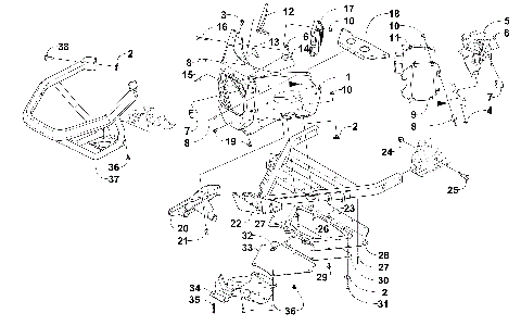 FRONT BUMPER AND FRAME ASSEMBLY [101284]