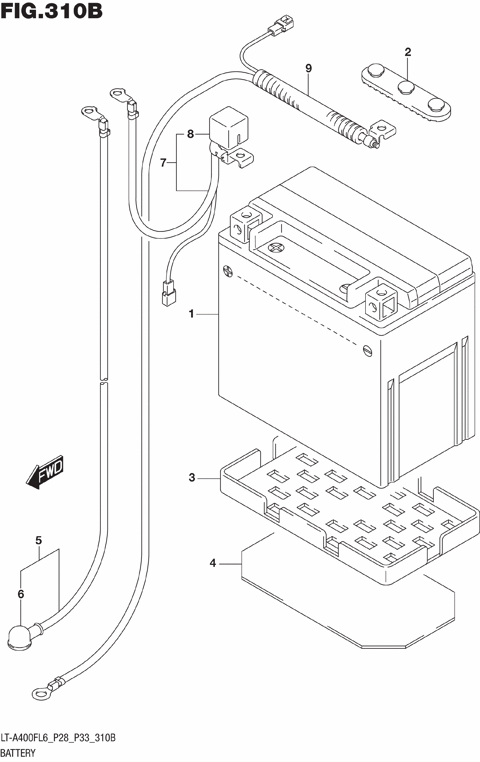 BATTERY (LT-A400FL6 P33)