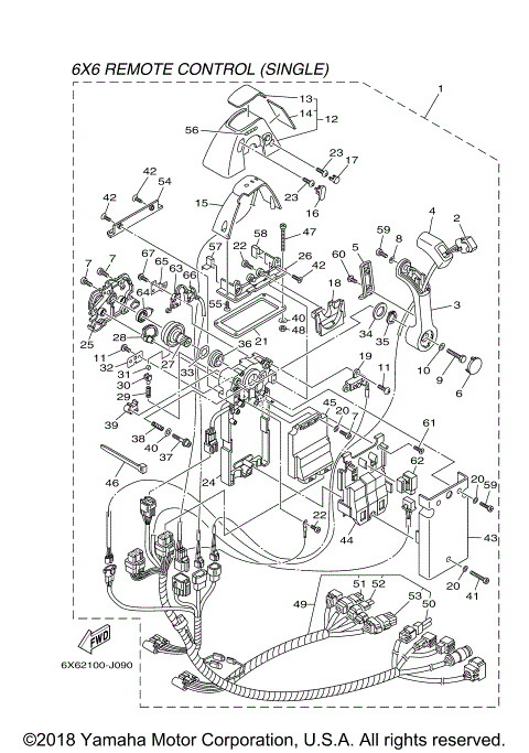 DEC REMOTE CONTROL (SINGLE)