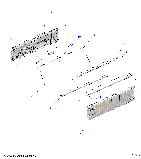 BODY, BOX, TAILGATE - R25T6E99RM/SM (C730845)