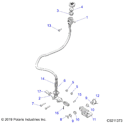 BRAKES, BRAKE PEDAL and MASTER CYLINDER - A20SJE57AX/BX (C0211373)