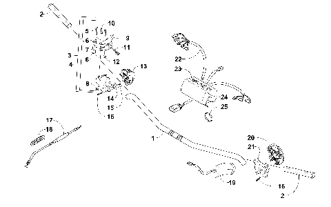 HANDLEBAR AND CONTROLS [102137]