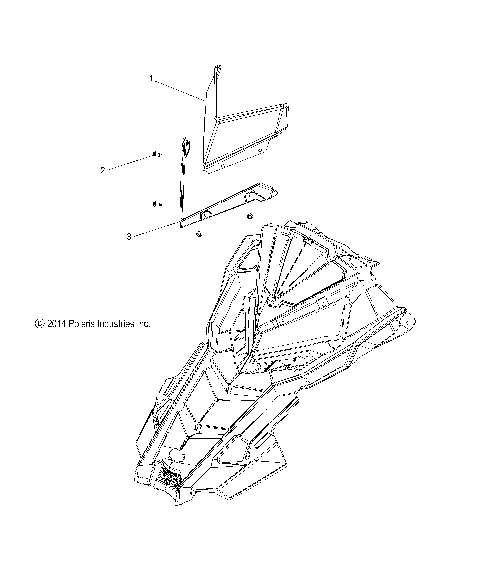 BODY, WINDSHIELD - S15DR6PEL (49SNOWWINDSHLD15PROX)