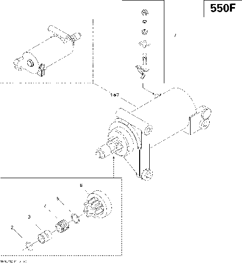 04- Electric Starter 550F