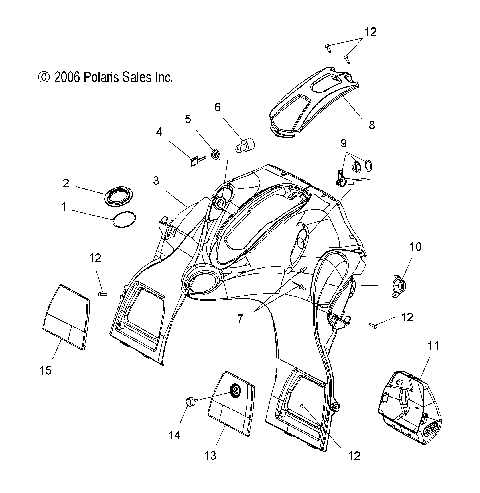 CONSOLE - S07PP6FS/FSA/FSB (49SNOWCONSOLE600HO)