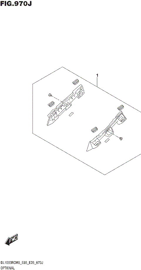 OPTIONAL (DL1050RQ)(SEE NOTE 1)