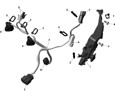 01- ROTAX - Engine Harness And Electronic Module