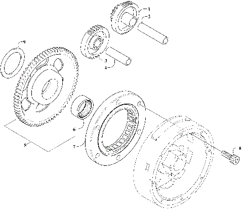 STARTER CLUTCH ASSEMBLY [304236]