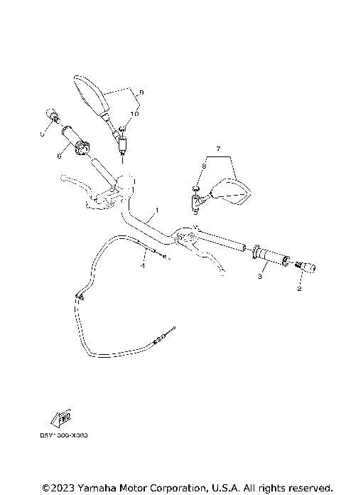 STEERING HANDLE & CABLE