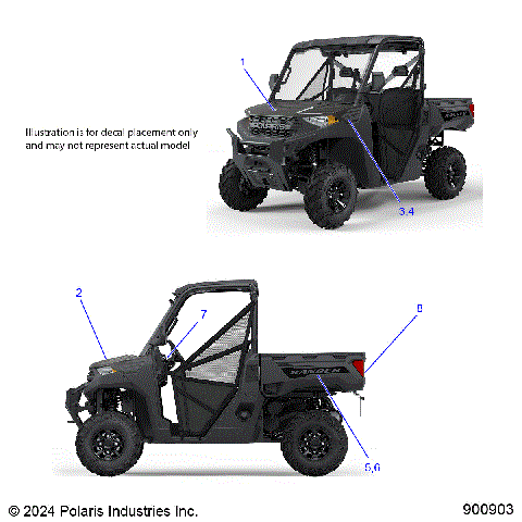 BODY, DECALS, GRAPHIC - R25TAE99FM (900903)