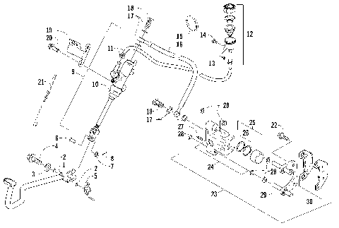 AUXILIARY BRAKE ASSEMBLY [83709]