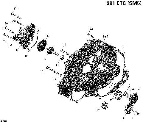 01- Clutch Cover And Water Pump