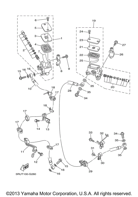 FRONT MASTER CYLINDER