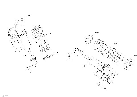 08- Suspension, Rear - Shocks - RE 3900 - SKU SELM