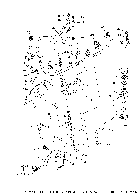 REAR MASTER CYLINDER
