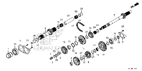 TRANSMISSION (MAINSHAFT)
