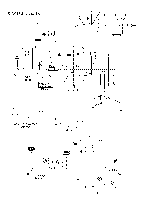 ELECTRICAL, WIRE HARNESSES and FUSE BOX - S10PU7ESL/EEL (49SNOWELECT10WIDE)