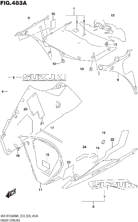 UNDER COWLING (GSX-R1000A)