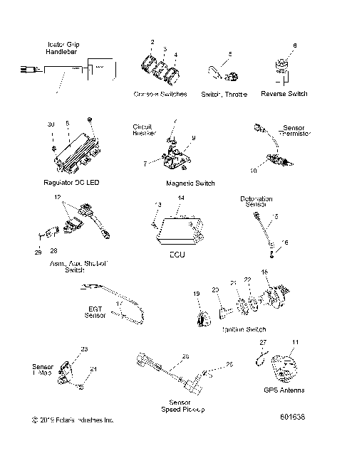 ELECTRICAL, SWITCHES, SENSORS and COMPONENTS - S21EHK8RC ALL OPTIONS (601638)
