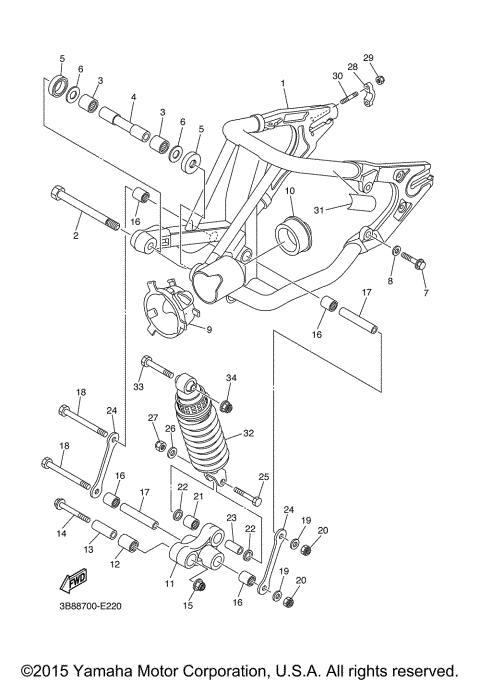 REAR ARM SUSPENSION
