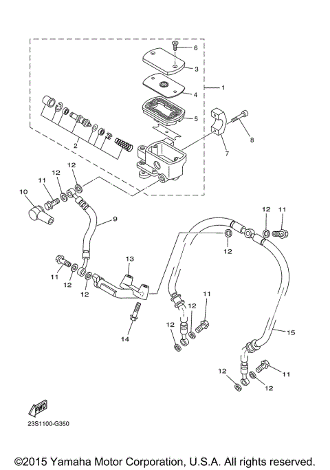 FRONT MASTER CYLINDER