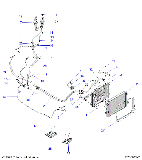ENGINE, COOLING - G24G2W99A/99B (C703019-2)