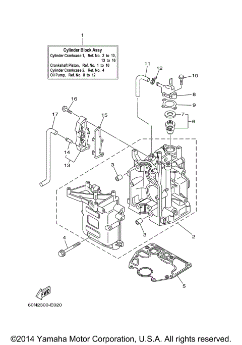 CYLINDER CRANKCASE 1