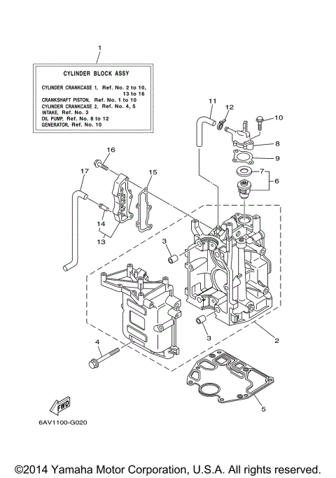 CYLINDER CRANKCASE 1
