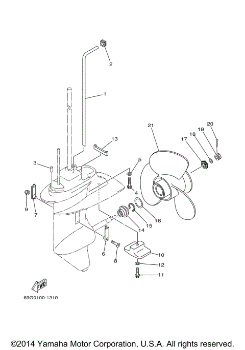 LOWER CASING DRIVE 2