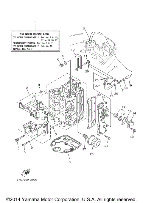 CYLINDER CRANKCASE 1