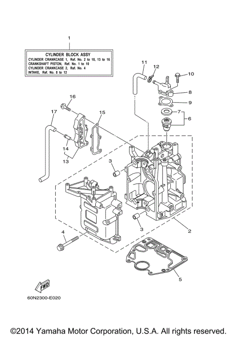 CYLINDER CRANKCASE 1