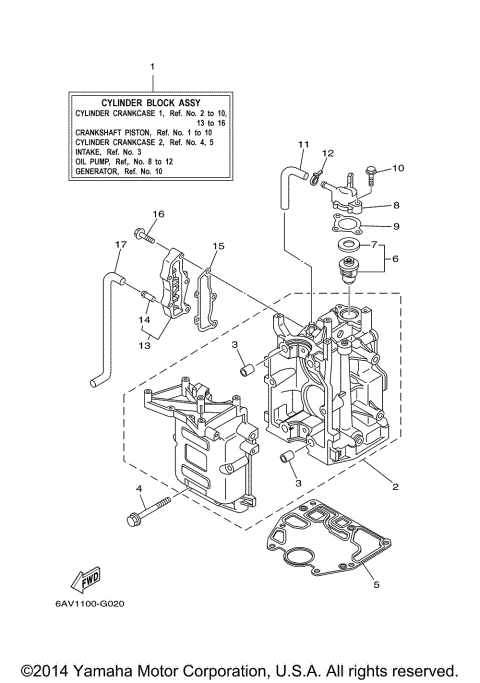 CYLINDER CRANKCASE 1