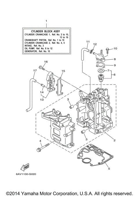 CYLINDER CRANKCASE 1