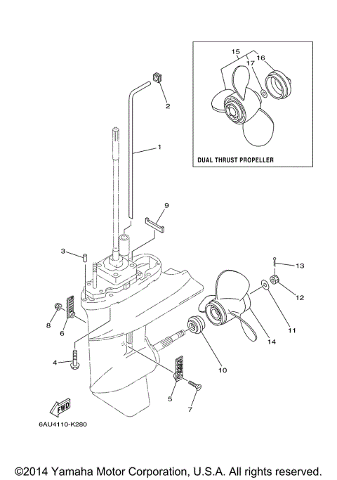 LOWER CASING DRIVE 2