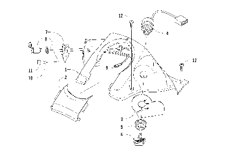 CONSOLE AND SWITCH ASSEMBLY [85134]