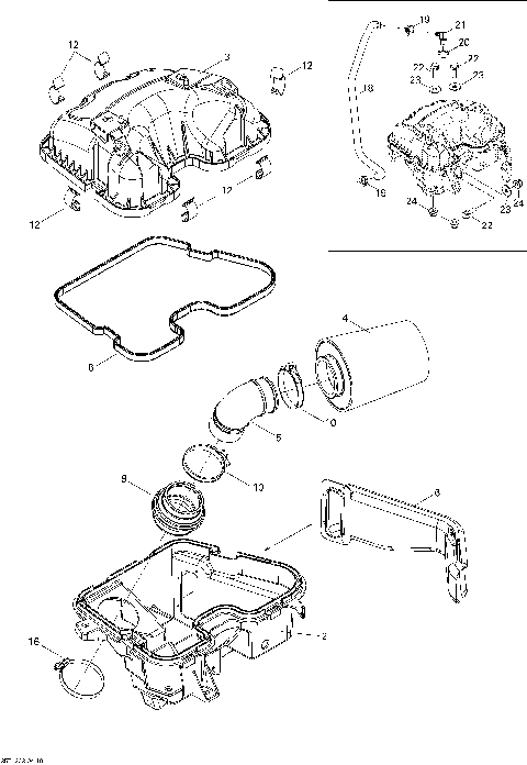 02- Air Intake Silencer