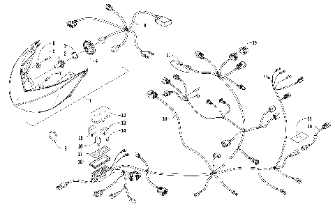 HEADLIGHT AND WIRING ASSEMBLIES [104281]