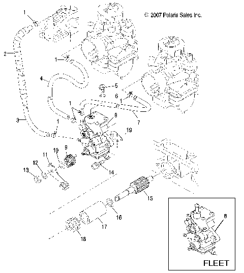 ENGINE, OIL PUMP - S08NT5BS/BE/BSA/BSF (49SNOWOILPUMP08FLEET)